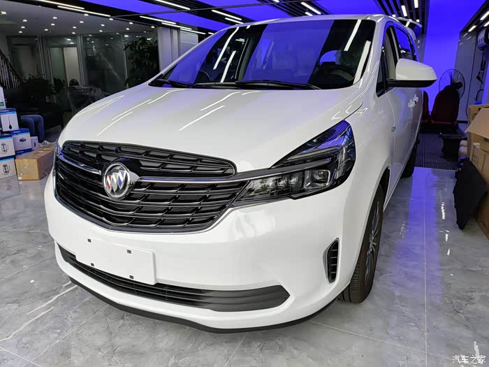 尝鲜升级gl8653t款长连屏中控导航_别克gl8论坛_汽车之家论坛