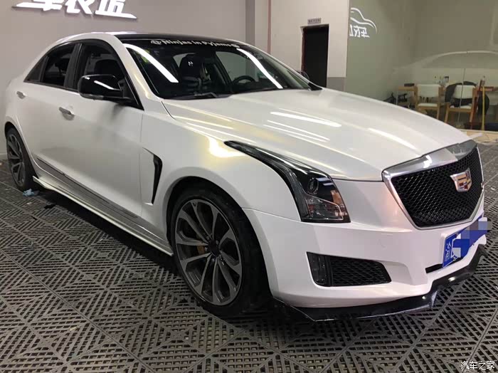 【图】大家有改镭射白的吗?_凯迪拉克ats/ats-l论坛_汽车之家论坛