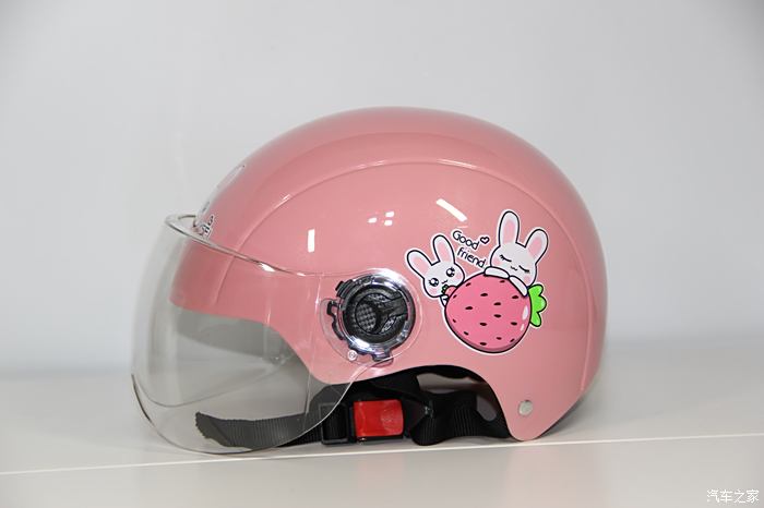 家家众测粉色可爱头盔测评