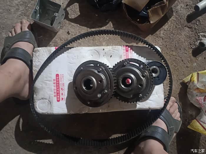 科鲁兹正时皮带 vvt轮子 涨紧轮