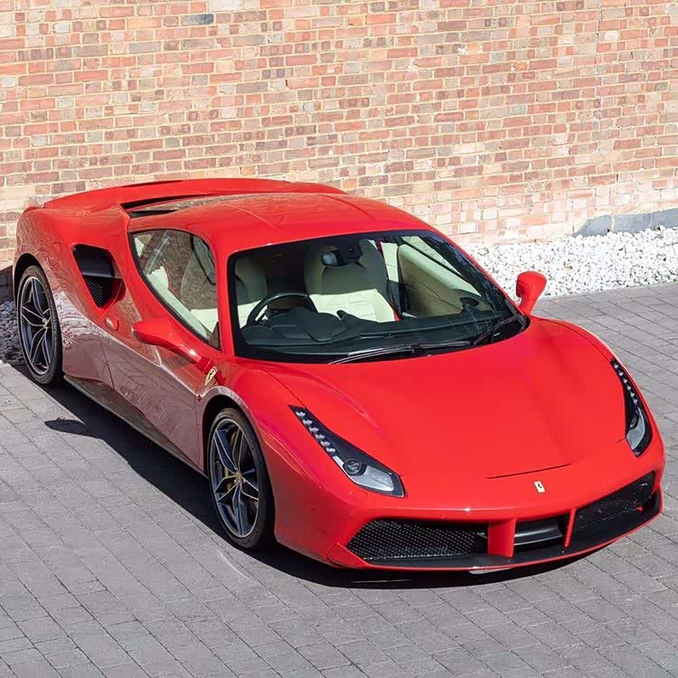 法拉利488 gtb ,rosso corsa 法拉利红