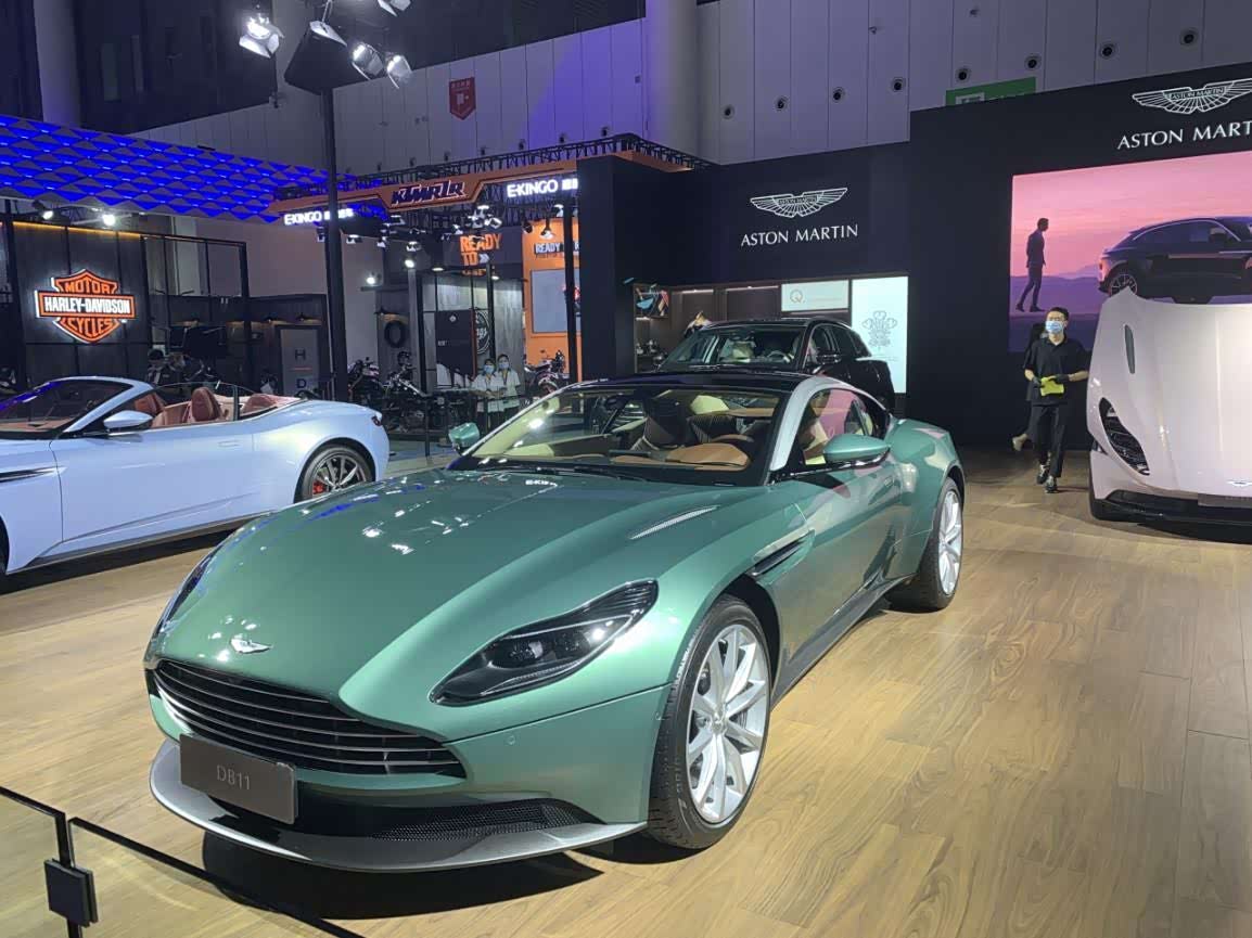阿斯顿·马丁携db11现身2020成都国际车展,具显灵动气质