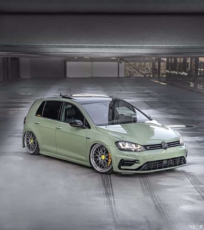 卡其绿高尔夫不错哦