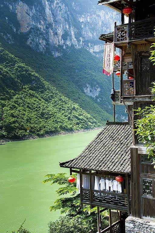 重庆龚滩古镇,美丽的乌江画廊!