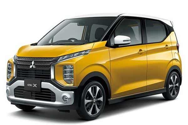 ek-x的三菱汽车家用小型mpv车型外观看起来十分大气