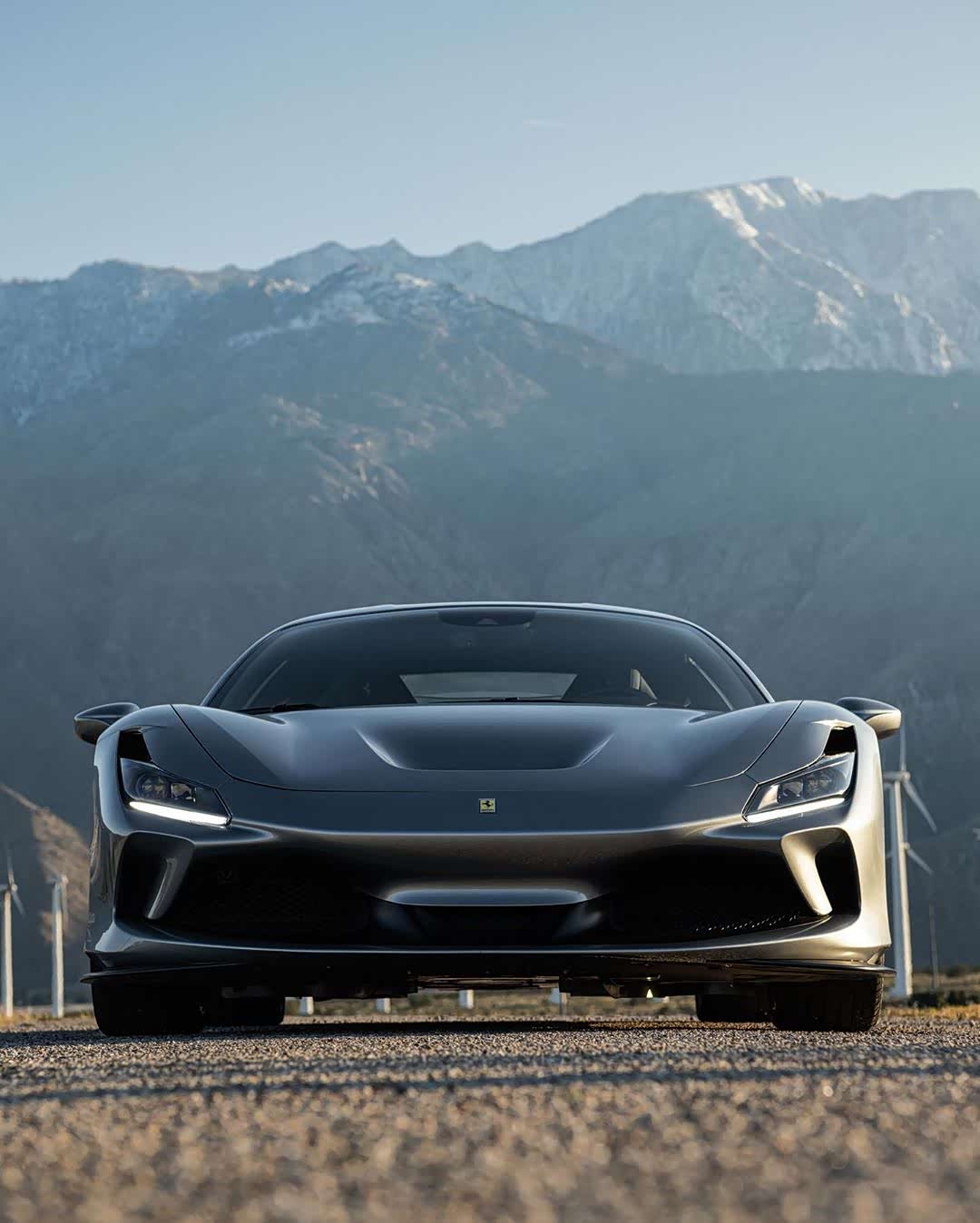 法拉利f8最独特的颜色之一.