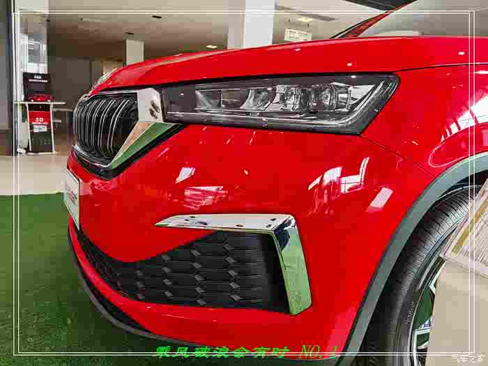 静态体验红色柯米克gt外观内饰