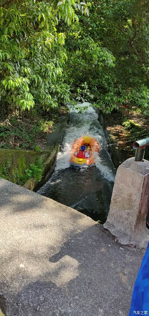 广东惠州博罗雷公峡象头山漂流