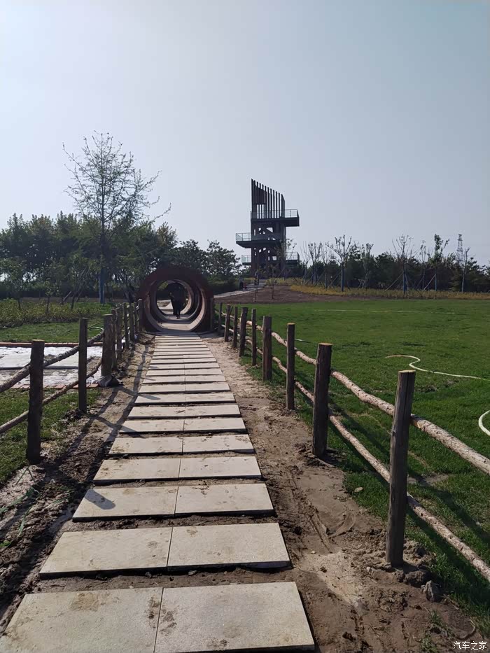 十一去哪玩#网红打卡地运粮河湿地公园