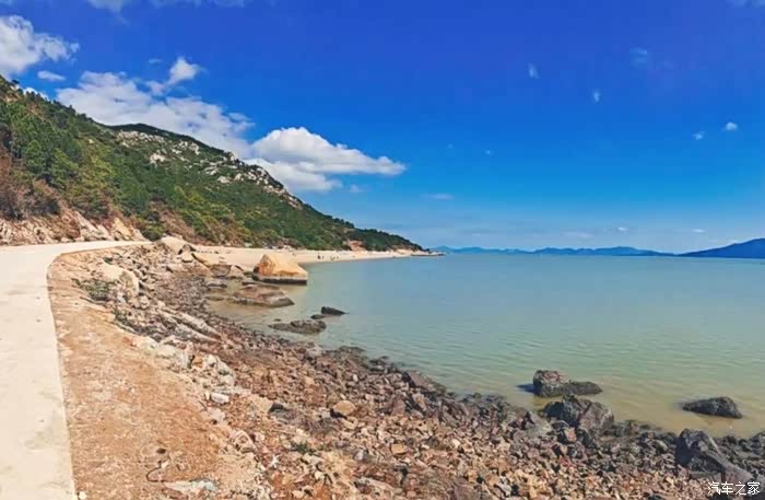 台山贝壳海滩青山咀