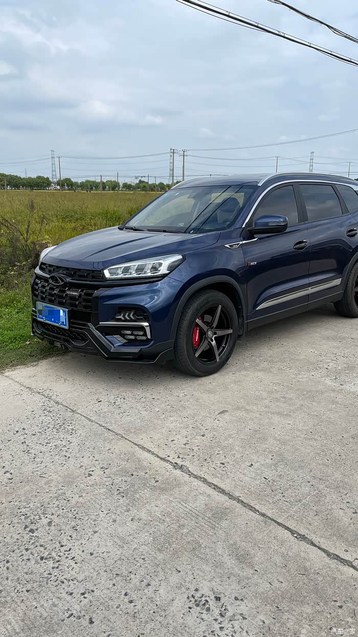 【图】瑞虎8华固五星轮毂改装_瑞虎8论坛_汽车之家论坛