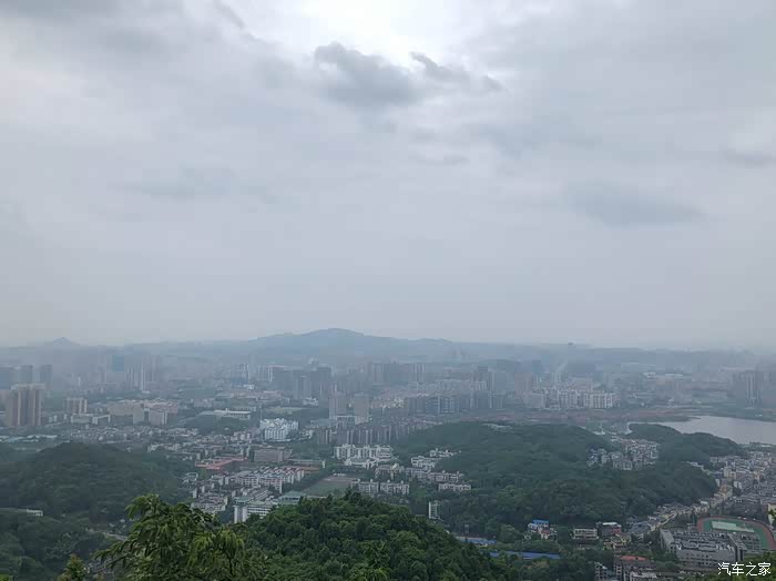 岳麓山远眺与我的大宝贝和小宝贝