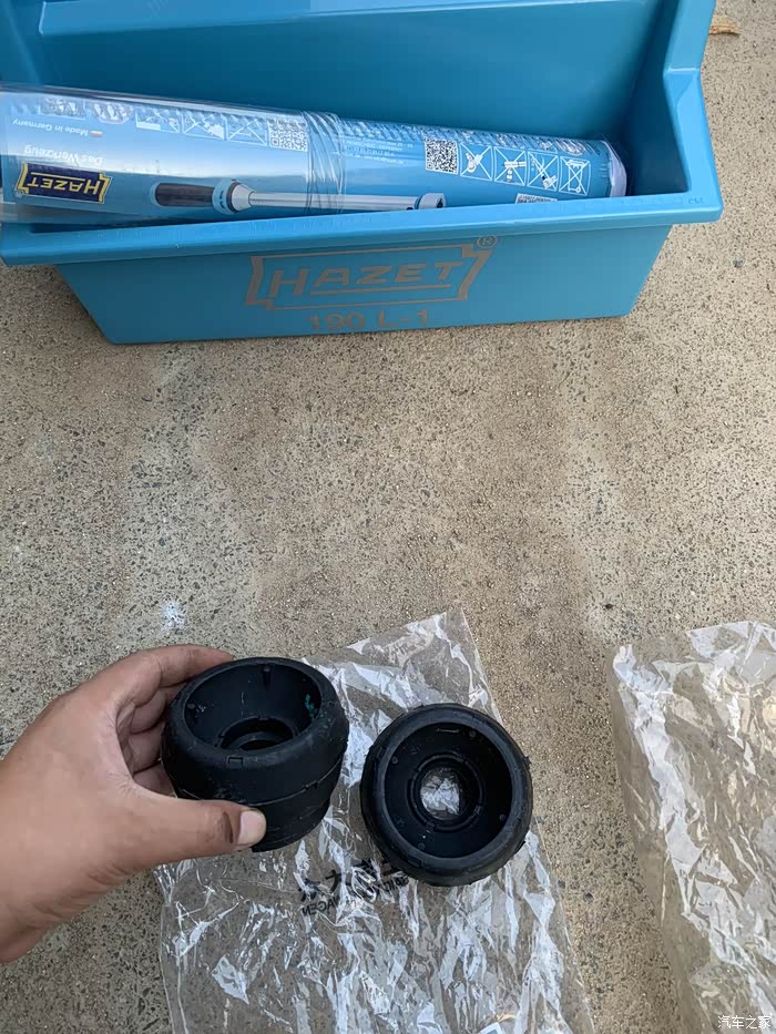 【图】老朗逸自己动手更换前减震器顶胶_朗逸论坛_汽车之家论坛