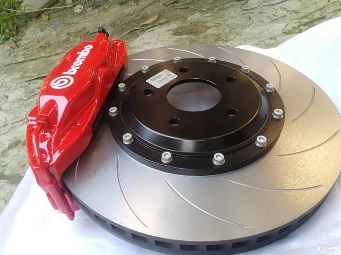 昂克赛拉改特斯拉f50刹车