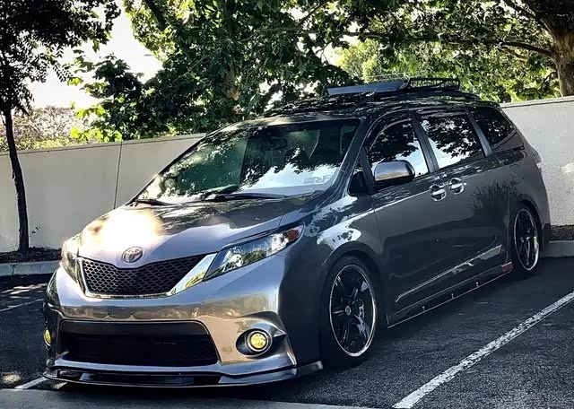 【图】丰田塞纳改装案例:包围大轮毂低趴_赛那sienna/sienna论坛_汽车