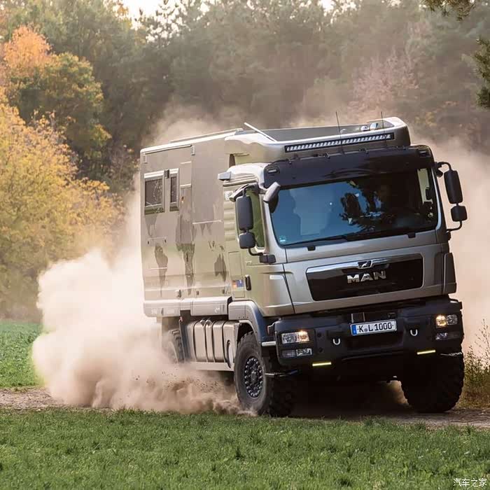 德国曼恩卡车广泛应用房车改装这大块头真好看