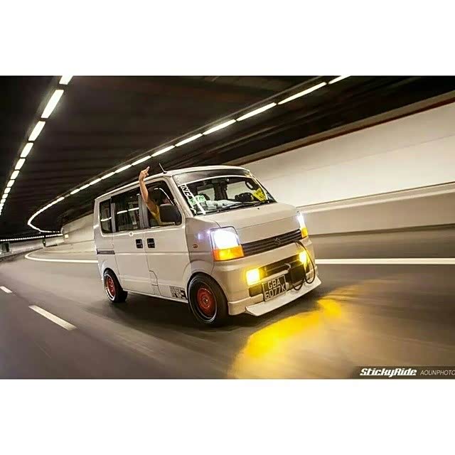 日版浪迪suzukievery改装鉴赏kcar盒子