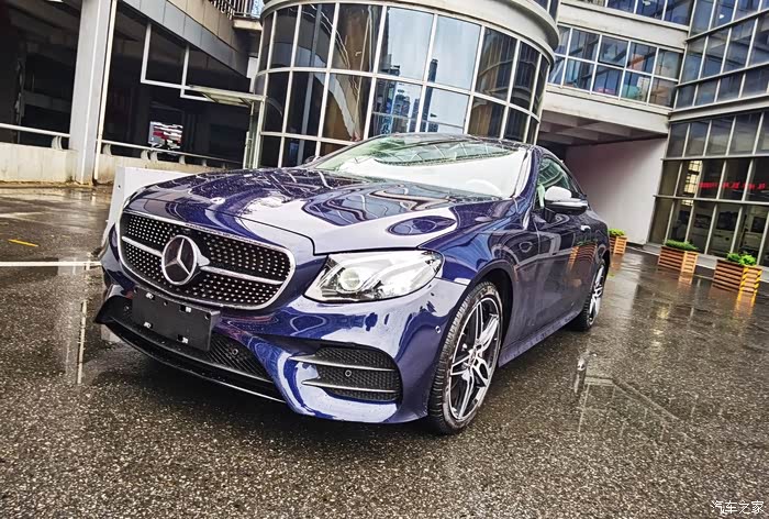 稀有奔驰游艇蓝顶配19款e350coupe轿跑