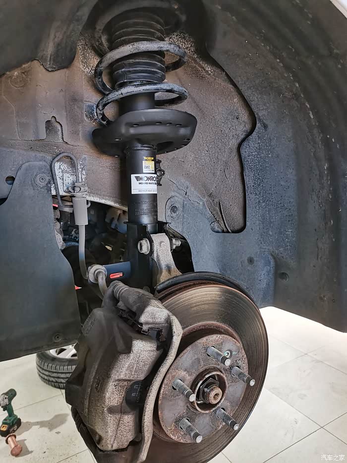 十年老科更换蒙诺减震器._科鲁兹论坛_汽车之家论坛