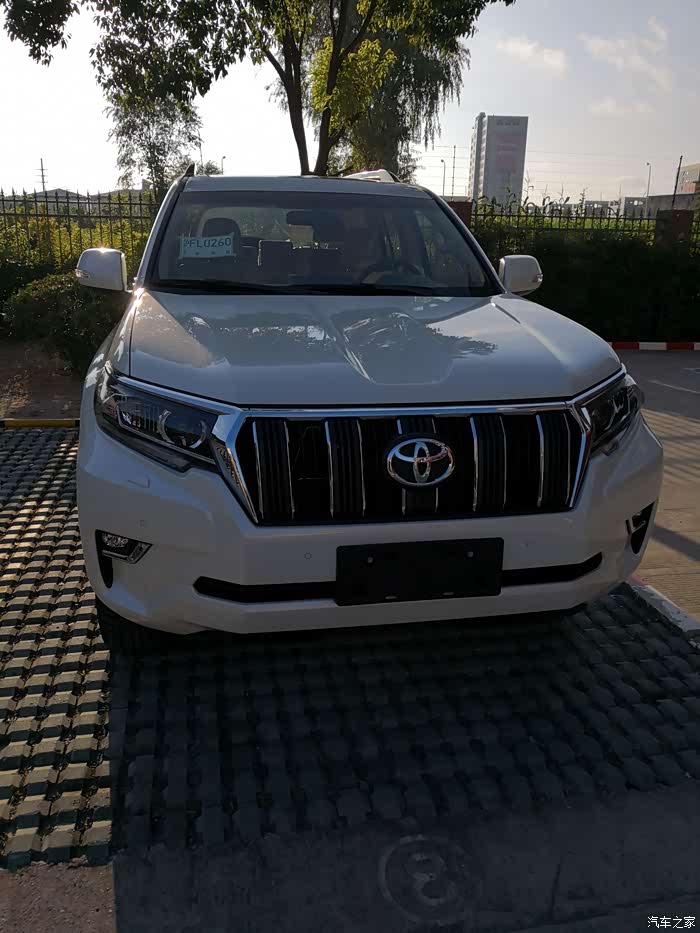 18款普拉多提车作业