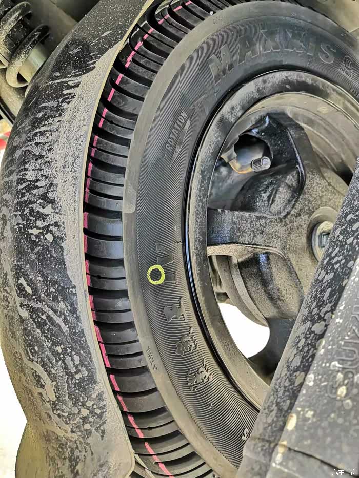 【图】铃木uu125t换后轮胎_摩托车论坛_汽车之家论坛