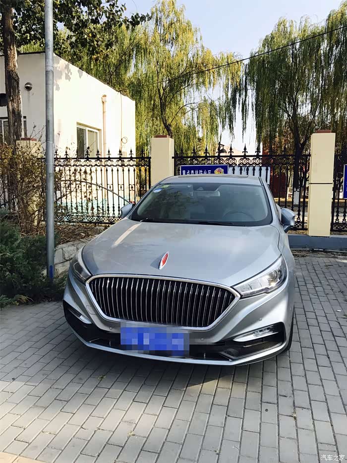 【图】提了朗霁银h5,颜色很特别,开着挺舒服_红旗h5/h5经典论坛_汽车