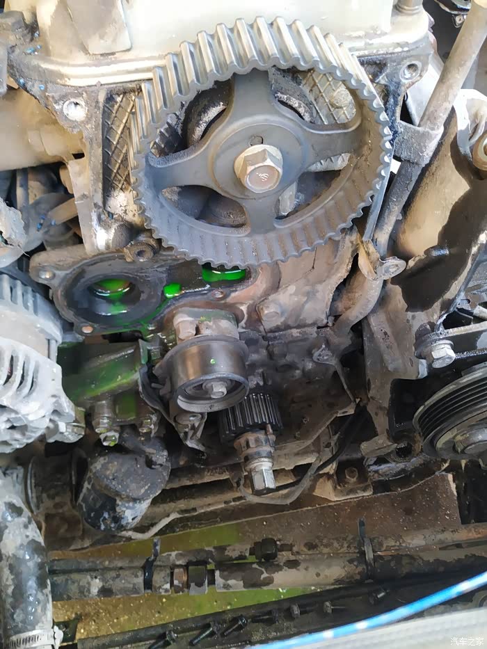 【图】众泰2008行驶7万公里再次更换水泵,正时皮带等.