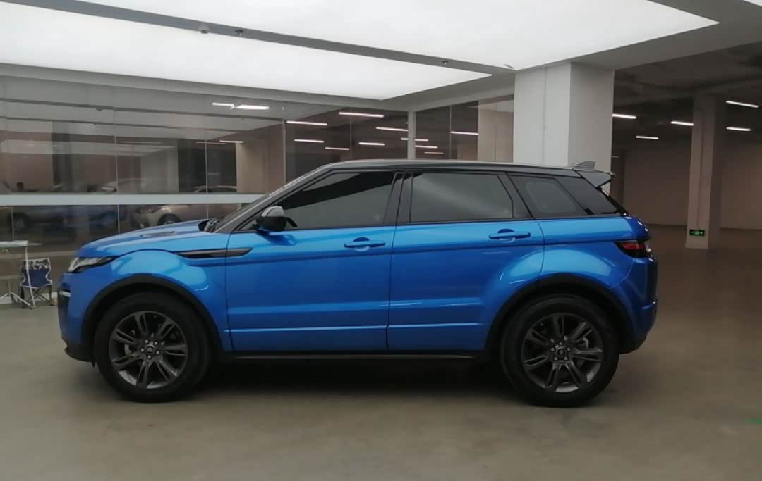 【图】蓝色的车身黑色的车顶漂亮_揽胜极光论坛_汽车之家论坛