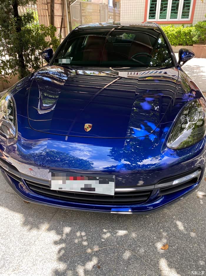 新车到手龙胆蓝实物好看多大爱