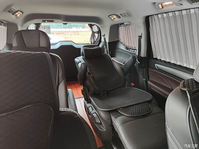 【图】m6 pro自改汽车座椅180度平躺带腿托 不影响第三排_传祺m6论坛