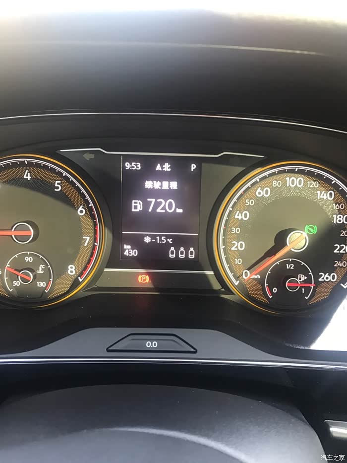 19款帕萨特330精英版仪表显示问题