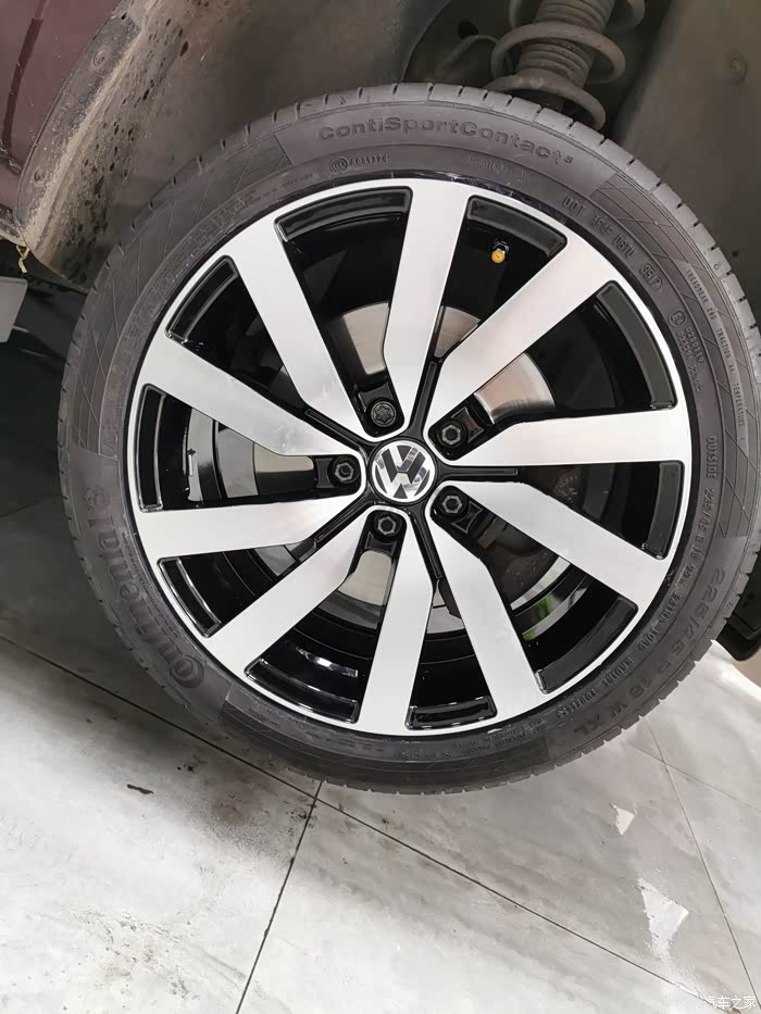 18寸海外版夏朗轮毂装车很满意