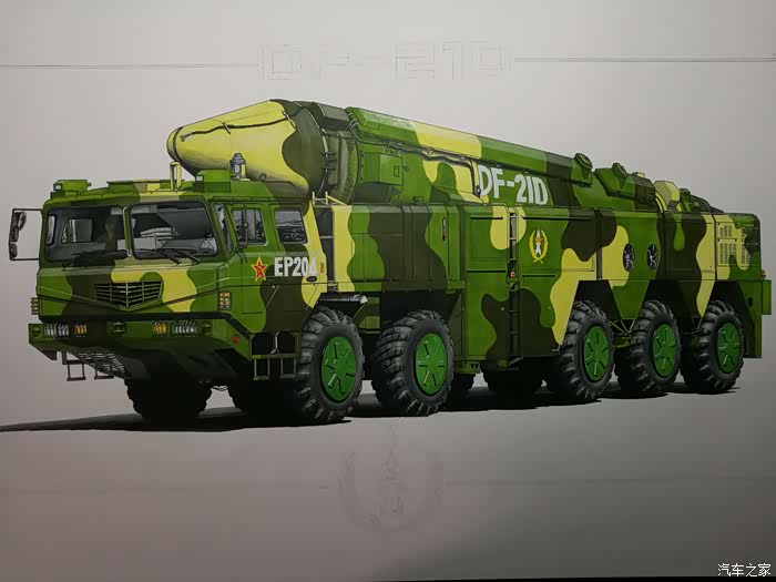 无为而画手绘东风21d