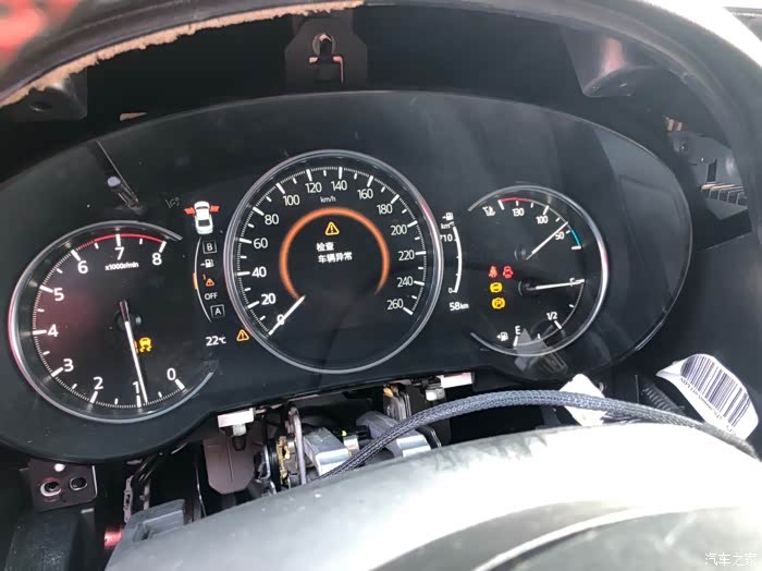 全国首台马自达cx5液晶仪表上车