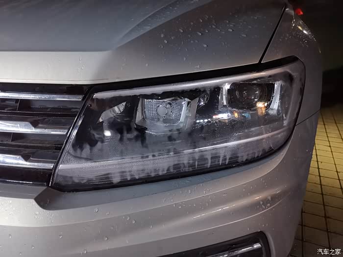 途观l大灯起雾现象