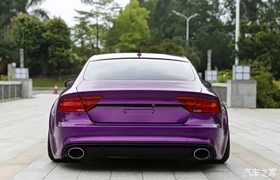 选车记-----提西南地区第一台个性化紫色a7