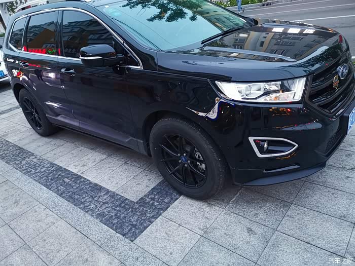 锐界轮毂中网改色