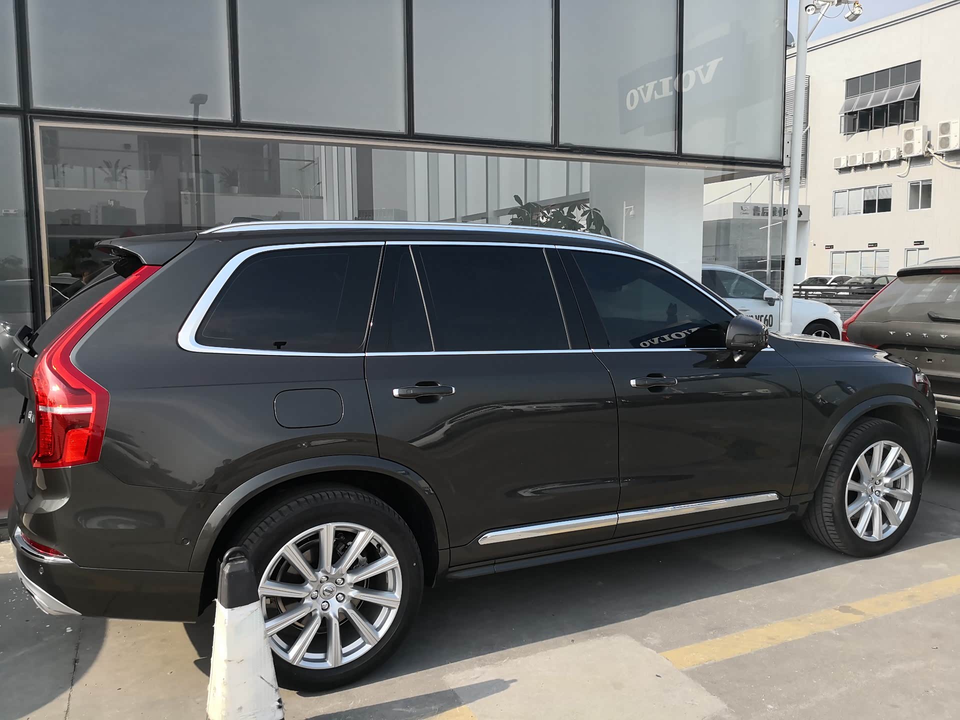 4s门口看到的松林灰