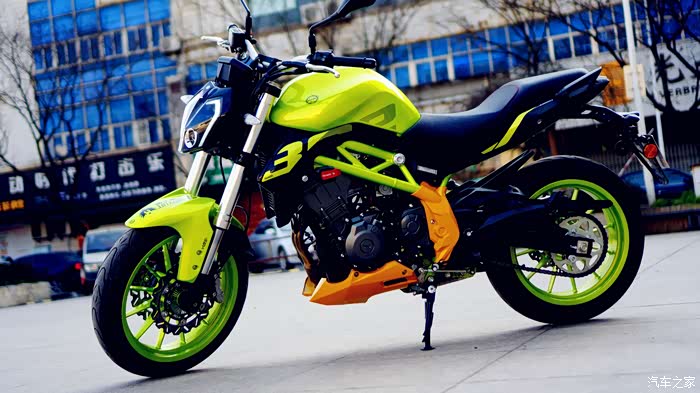 【图】骚绿新款龙三提车,高清无码供各位前辈品鉴_摩托车论坛_汽车之