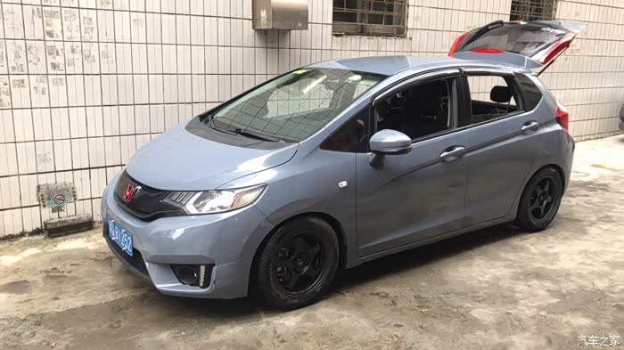 【图】14款mt换日规前后杠 全车换色正宗水泥灰_飞度论坛_汽车之家