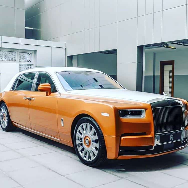 这个颜色的 拼色劳斯莱斯幻影美到极致