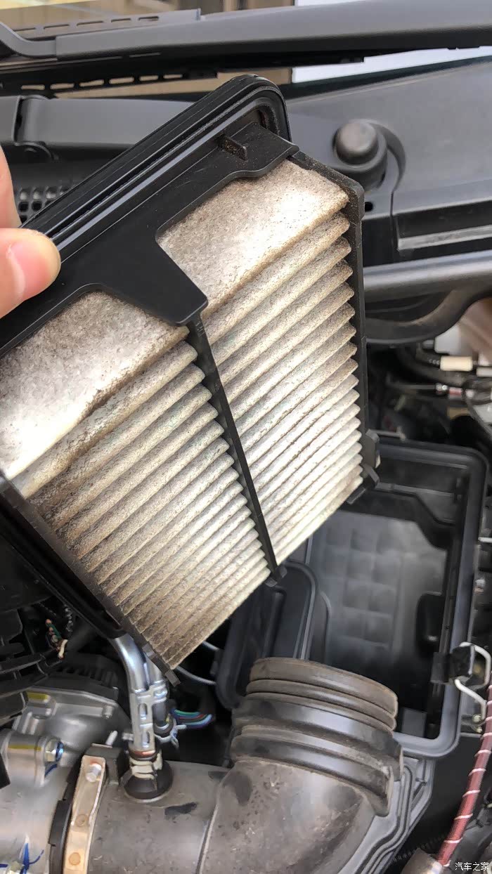 才8000km空滤这么脏吓死了