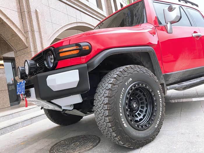 丰田fj酷路泽改装轮毂分享文字不多希望版主精华