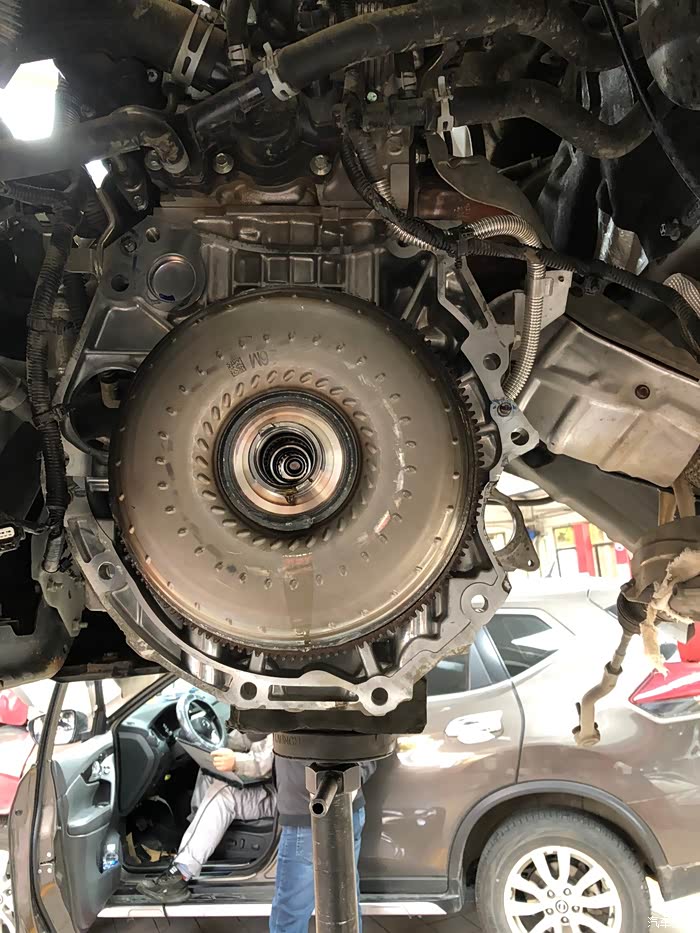 16款逍客变速箱故障,更换全新变速箱(大结局)