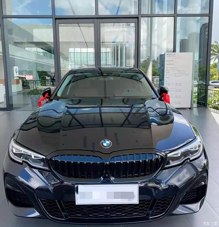 宝马325li耀夜运动黑武士提车作业