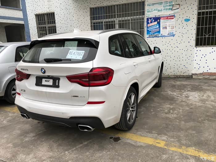 【图】我自己的第一台车,x3 28i m白色,广州人跑佛山买车_宝马x3论坛