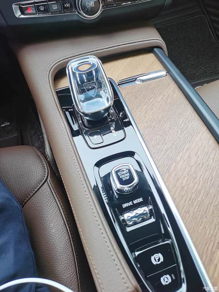 沃尔沃s90最具艺术风格的换档档把