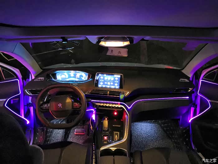 【图】自己动手,氛围灯加车身贴花,走过路过不要错过_标致5008论坛