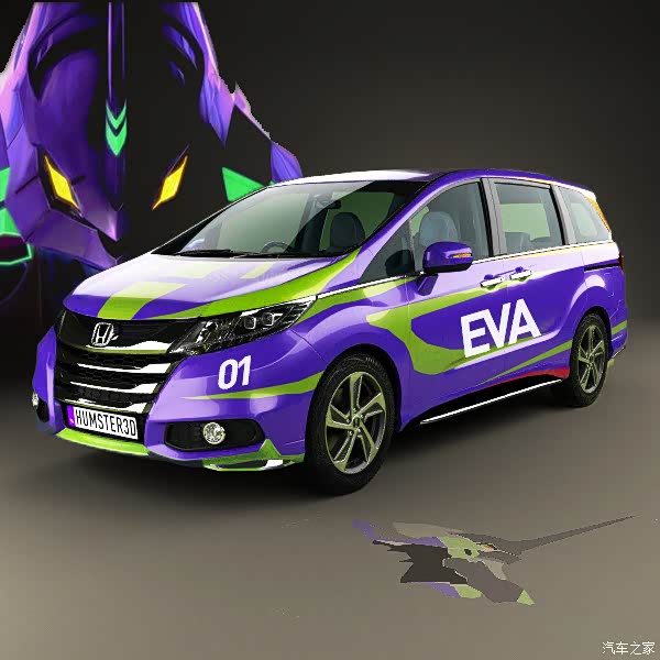 eva涂装的奥德赛见过没来见见吧