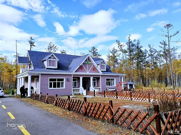 大兴安岭里的小木屋